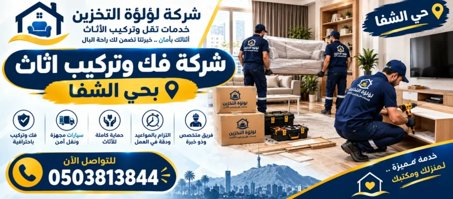 افضل شركة فك وتركيب اثاث بحي الشفا