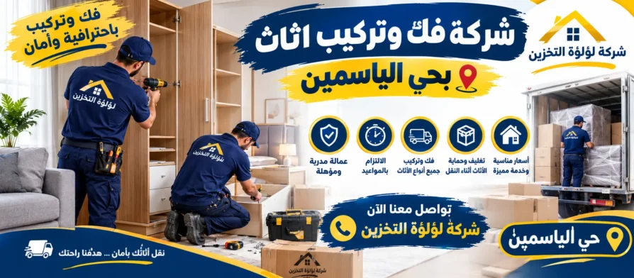 افضل شركة فك وتركيب اثاث بحي الياسمين